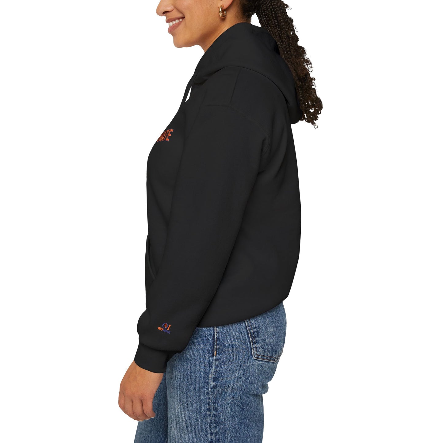 Outmate Unisex Multi Logo Embroidered Hoodie — Cozy Pullover