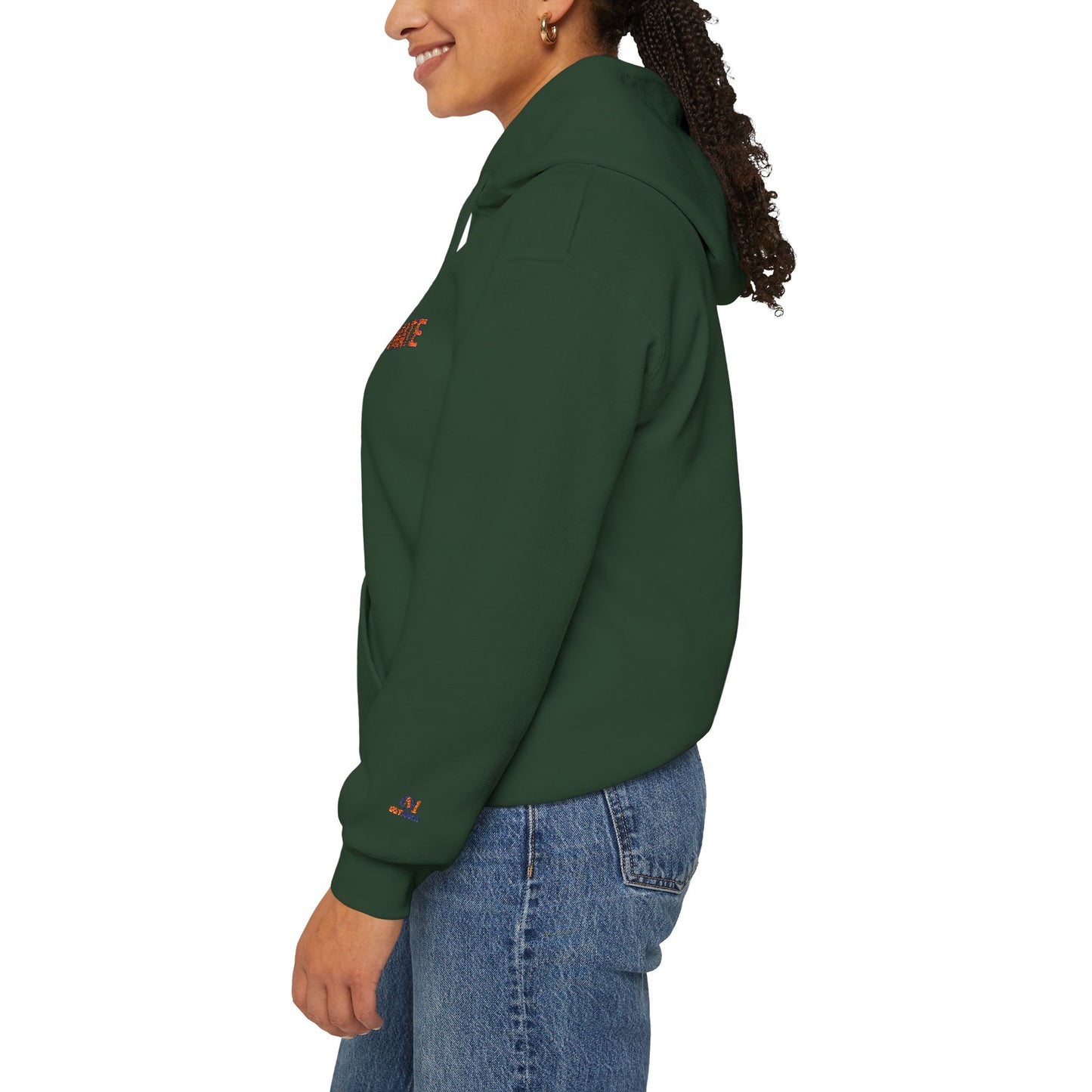 Outmate Unisex Multi Logo Embroidered Hoodie — Cozy Pullover