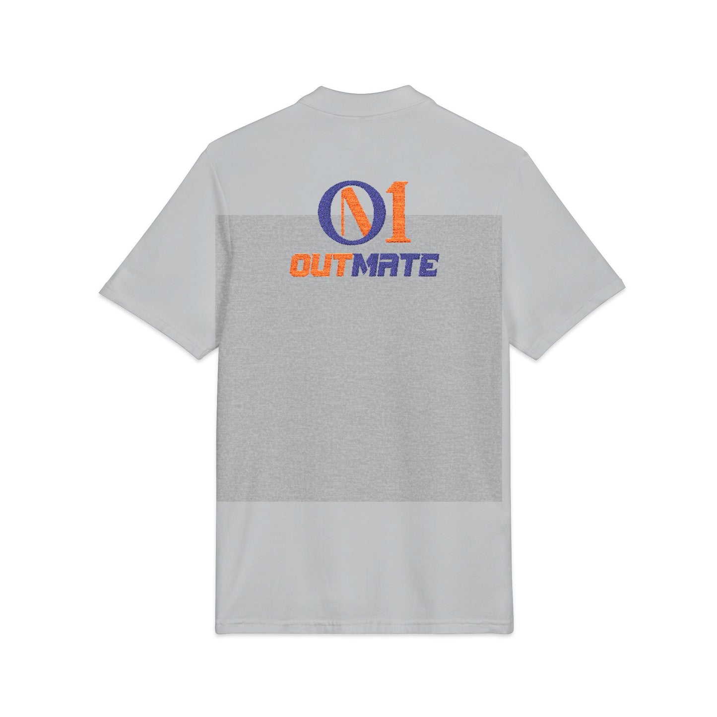 'Outmate' Embroidered multi Logo Polo Shirt