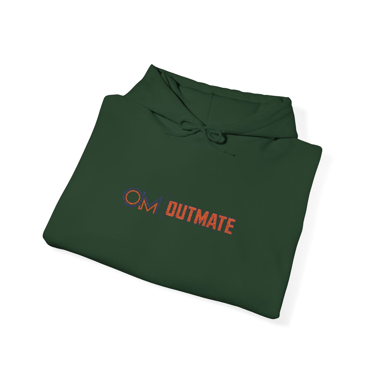Outmate Unisex Multi Logo Embroidered Hoodie — Cozy Pullover