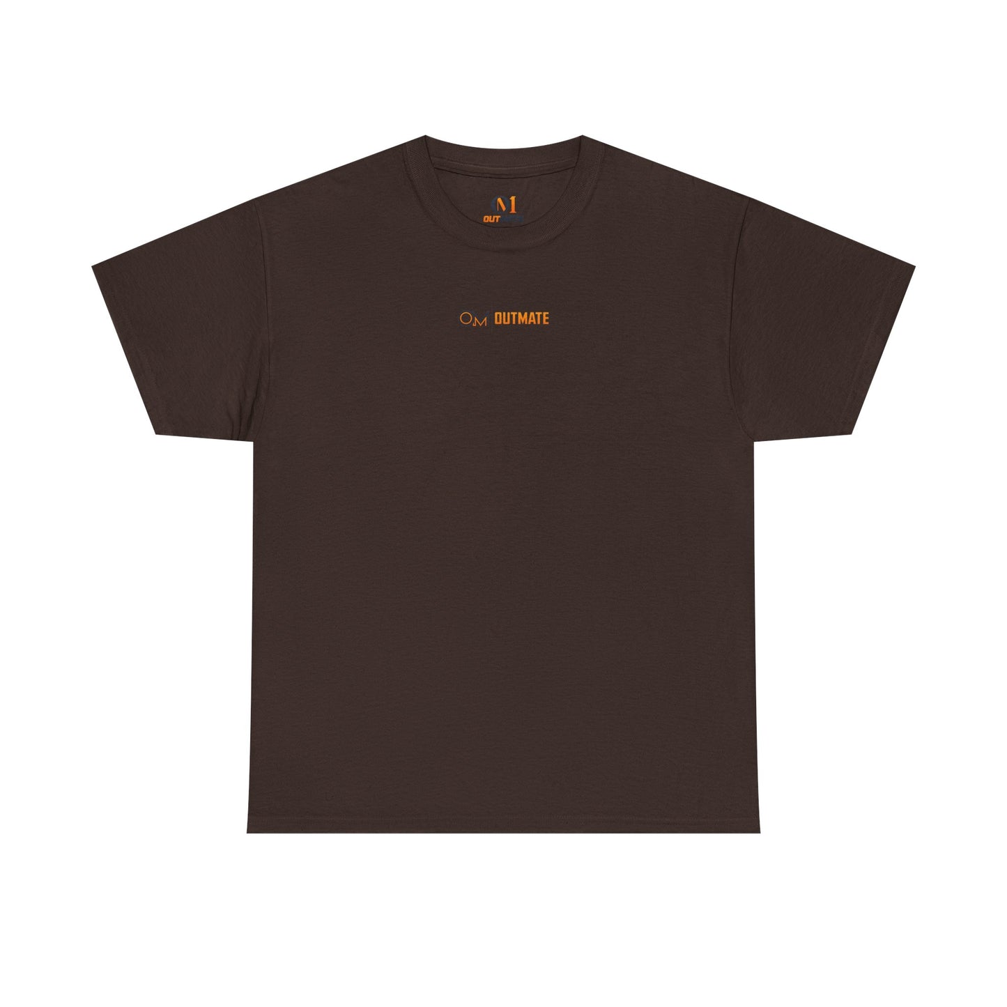 Minimalist 'Out' Logo Tee — Black Graphic Cotton T-Shirt