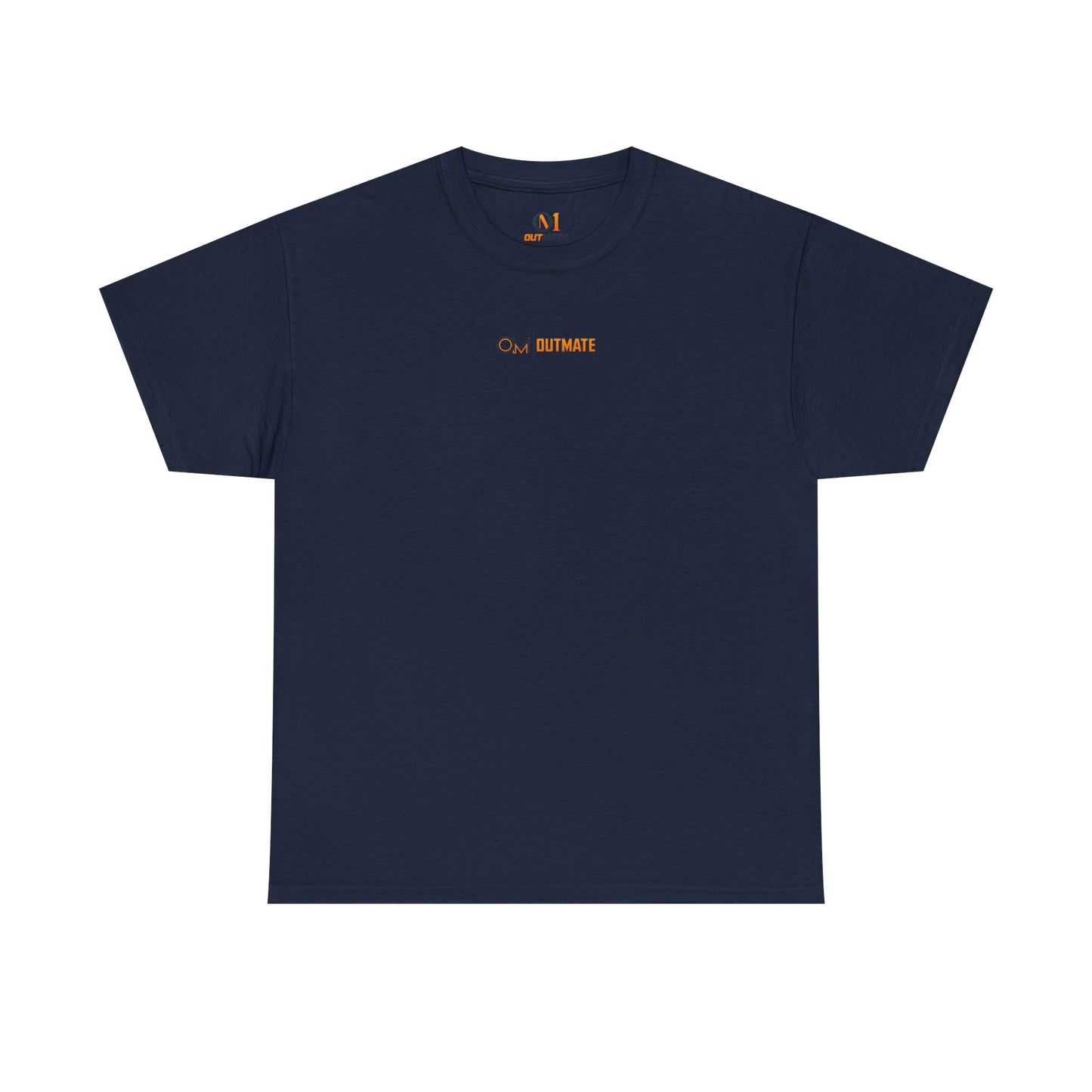 Minimalist 'Out' Logo Tee — Black Graphic Cotton T-Shirt
