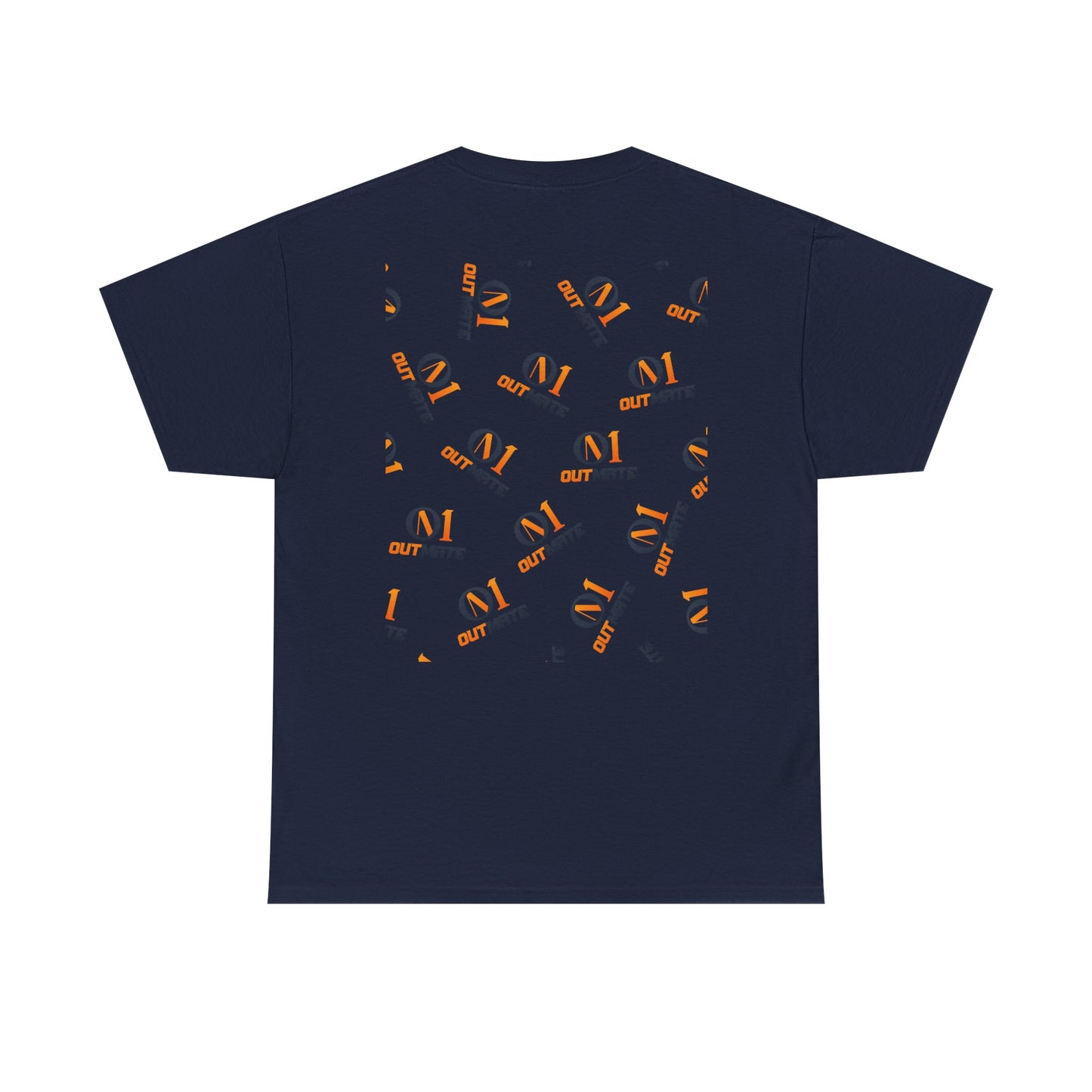 Minimalist 'Out' Logo Tee — Black Graphic Cotton T-Shirt