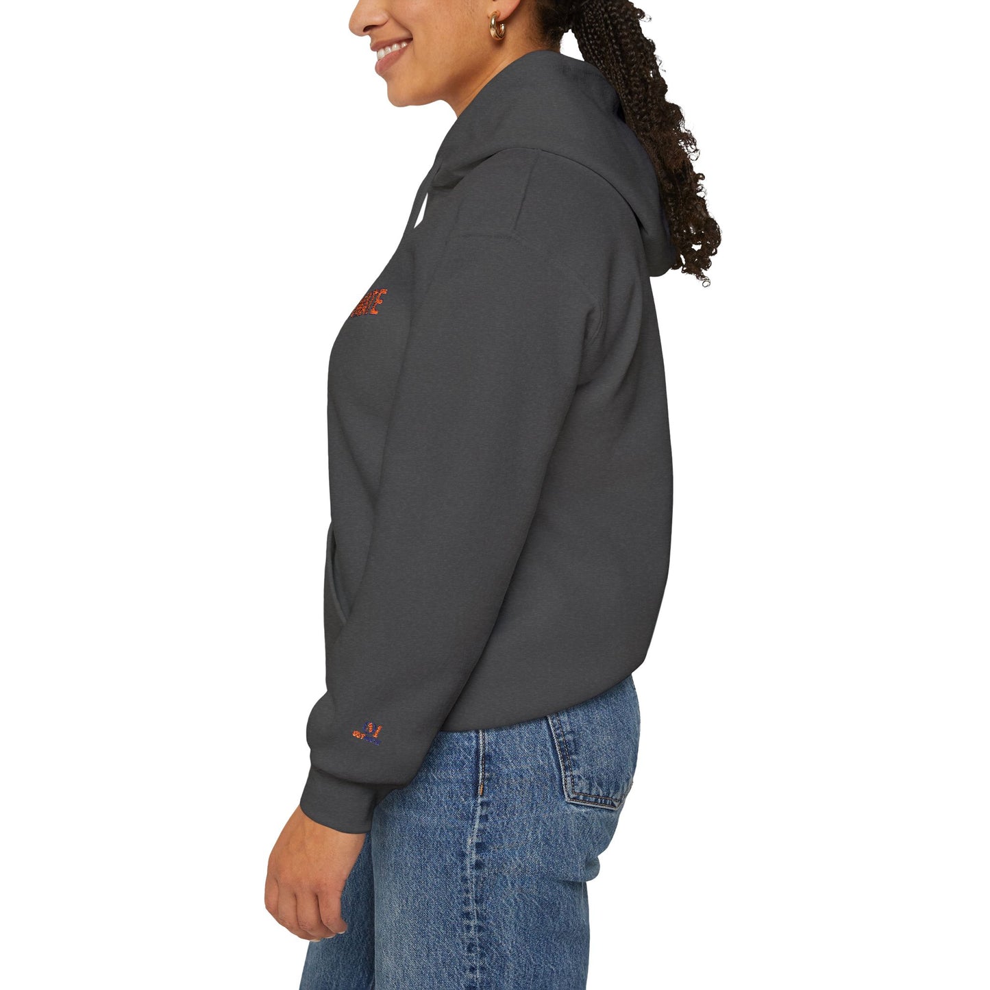 Outmate Unisex Multi Logo Embroidered Hoodie — Cozy Pullover