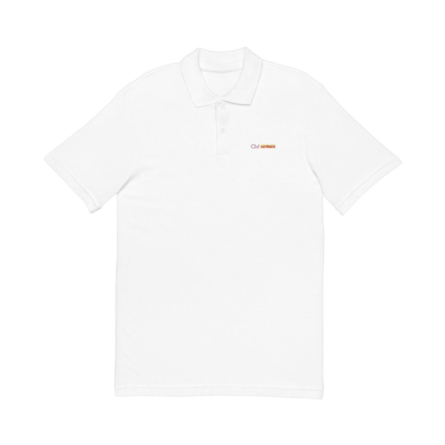 'Outmate' Embroidered multi Logo Polo Shirt