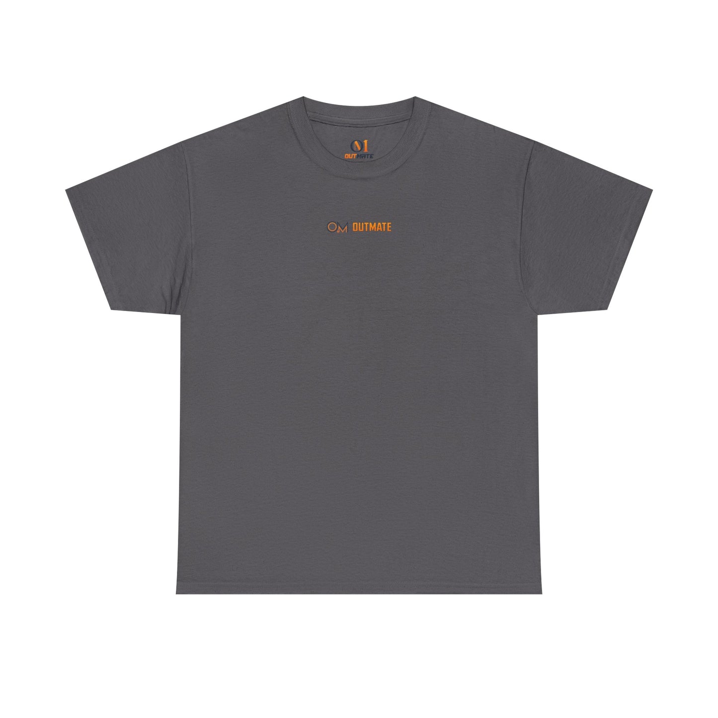 Minimalist 'Out' Logo Tee — Black Graphic Cotton T-Shirt