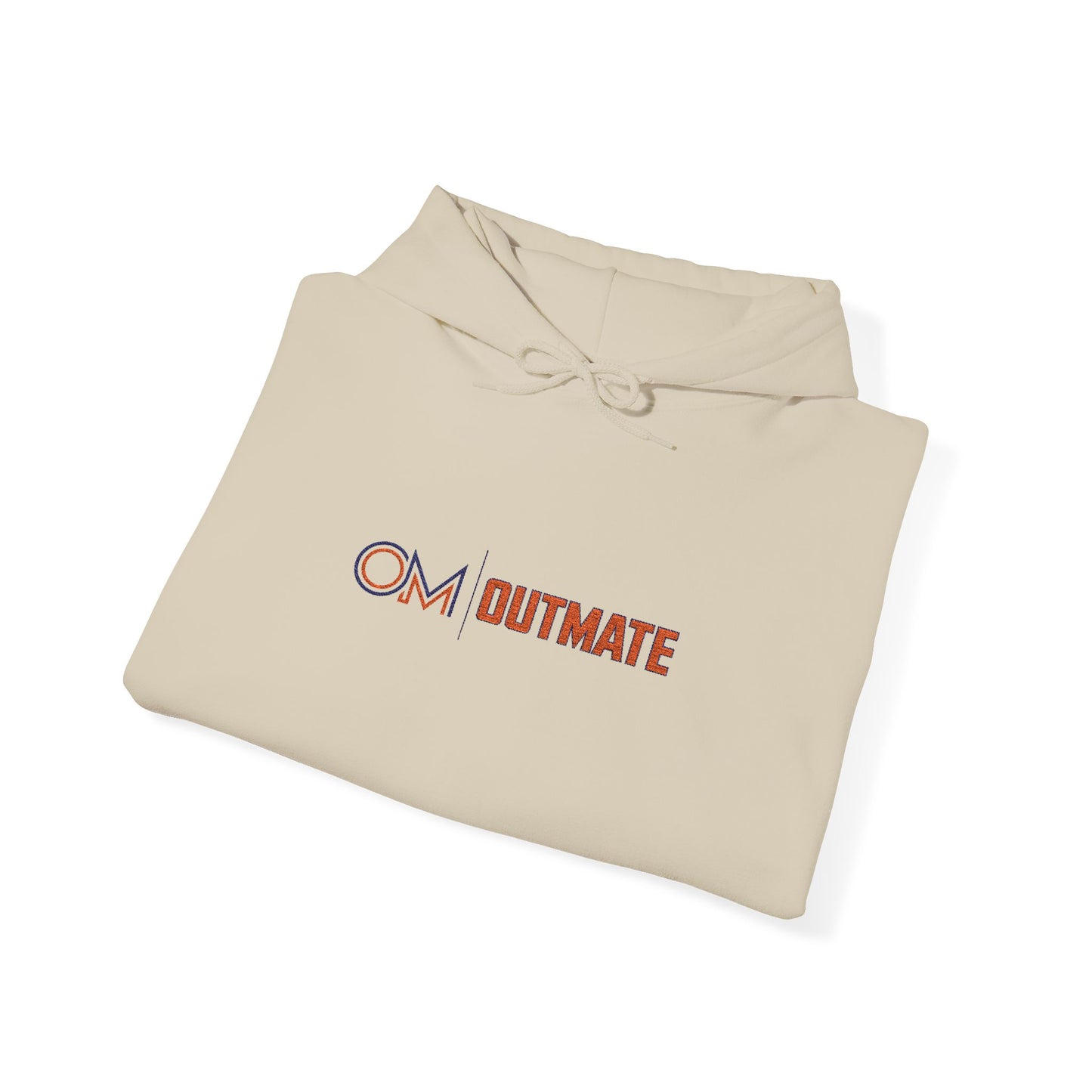 Outmate Unisex Multi Logo Embroidered Hoodie — Cozy Pullover