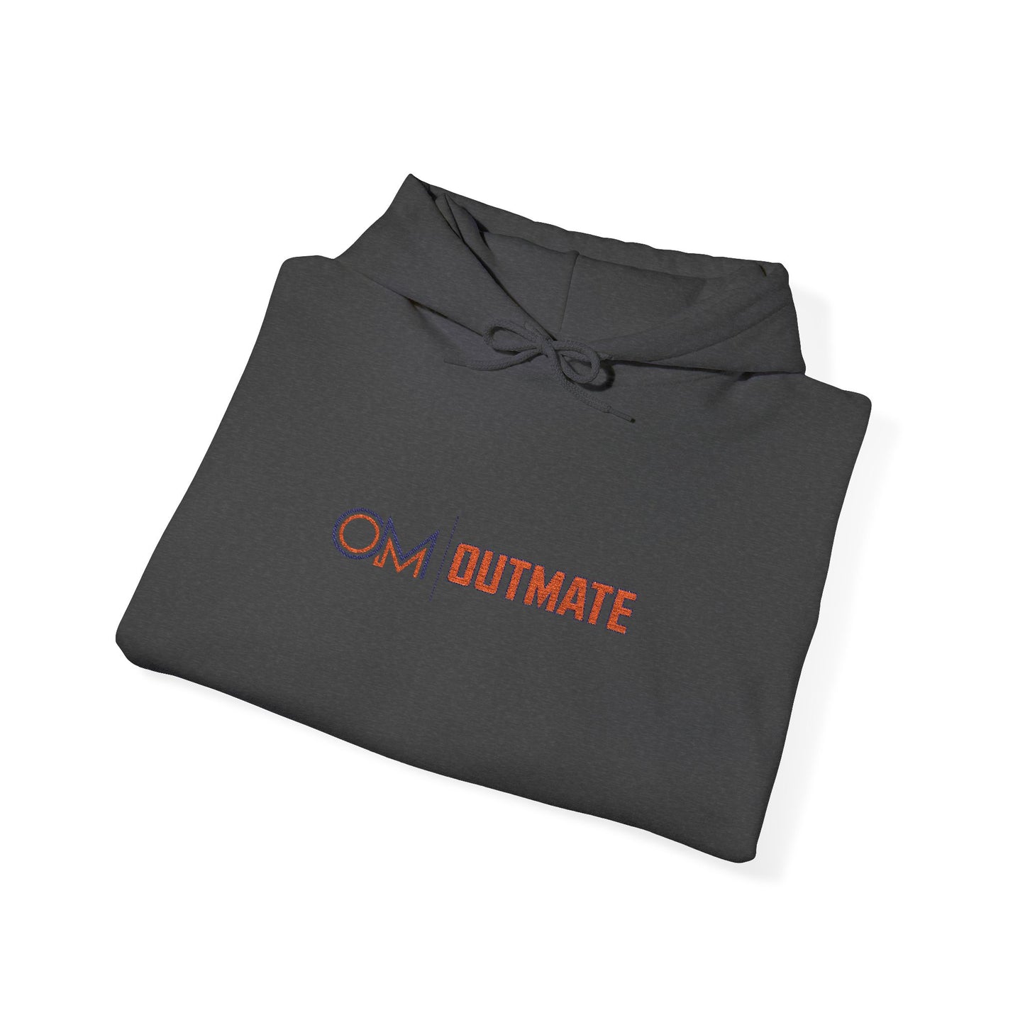 Outmate Unisex Multi Logo Embroidered Hoodie — Cozy Pullover