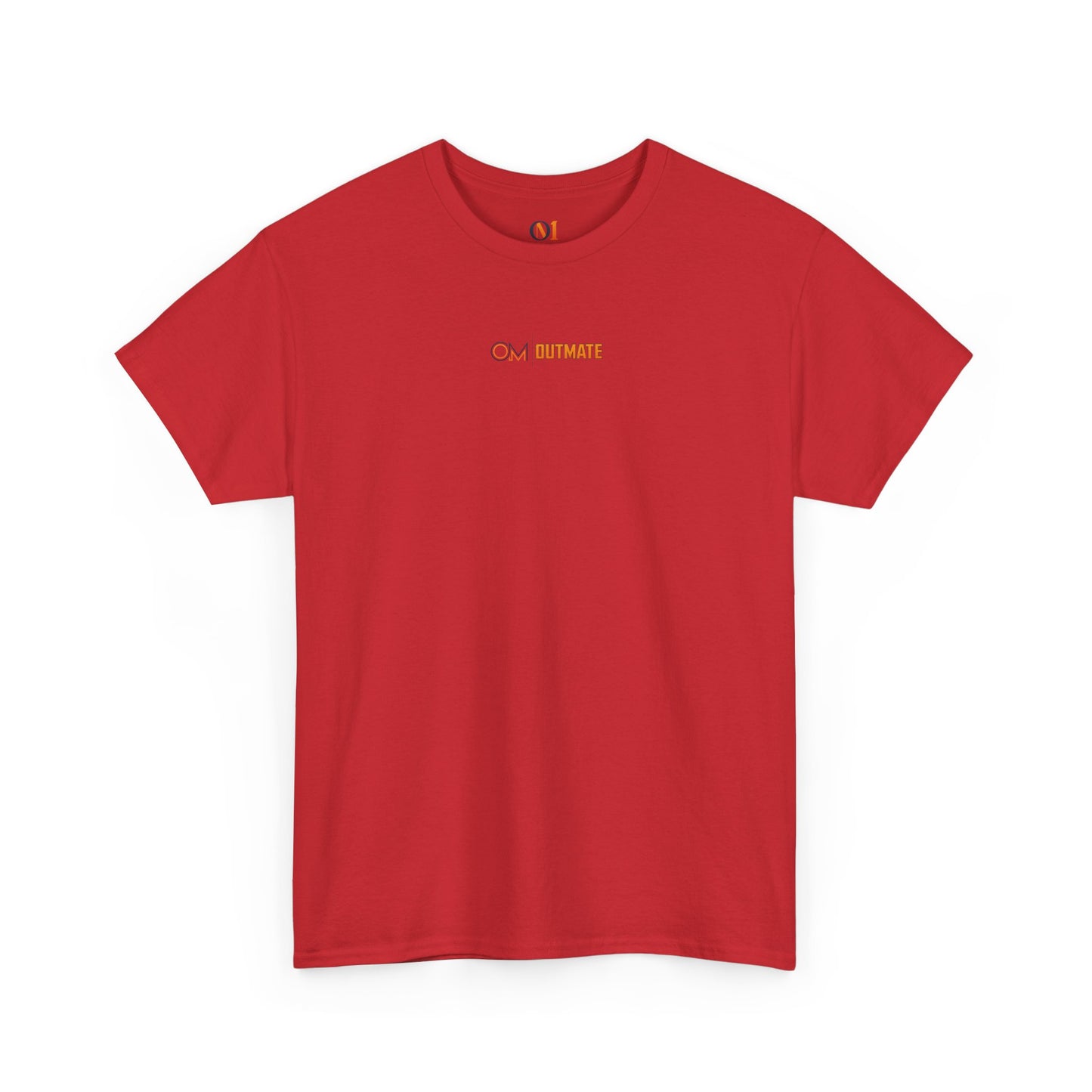 Minimalist 'Out' Logo Tee — Black Graphic Cotton T-Shirt