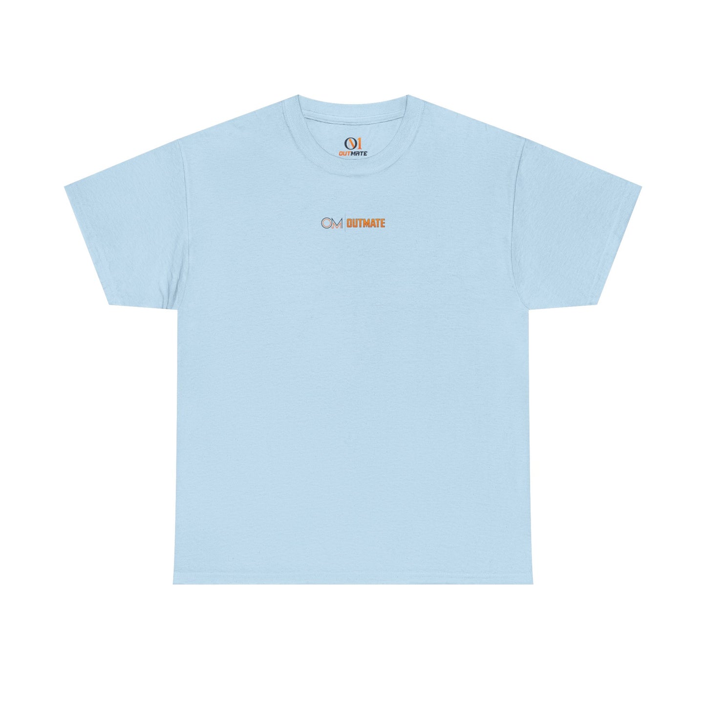 Minimalist 'Out' Logo Tee — Black Graphic Cotton T-Shirt