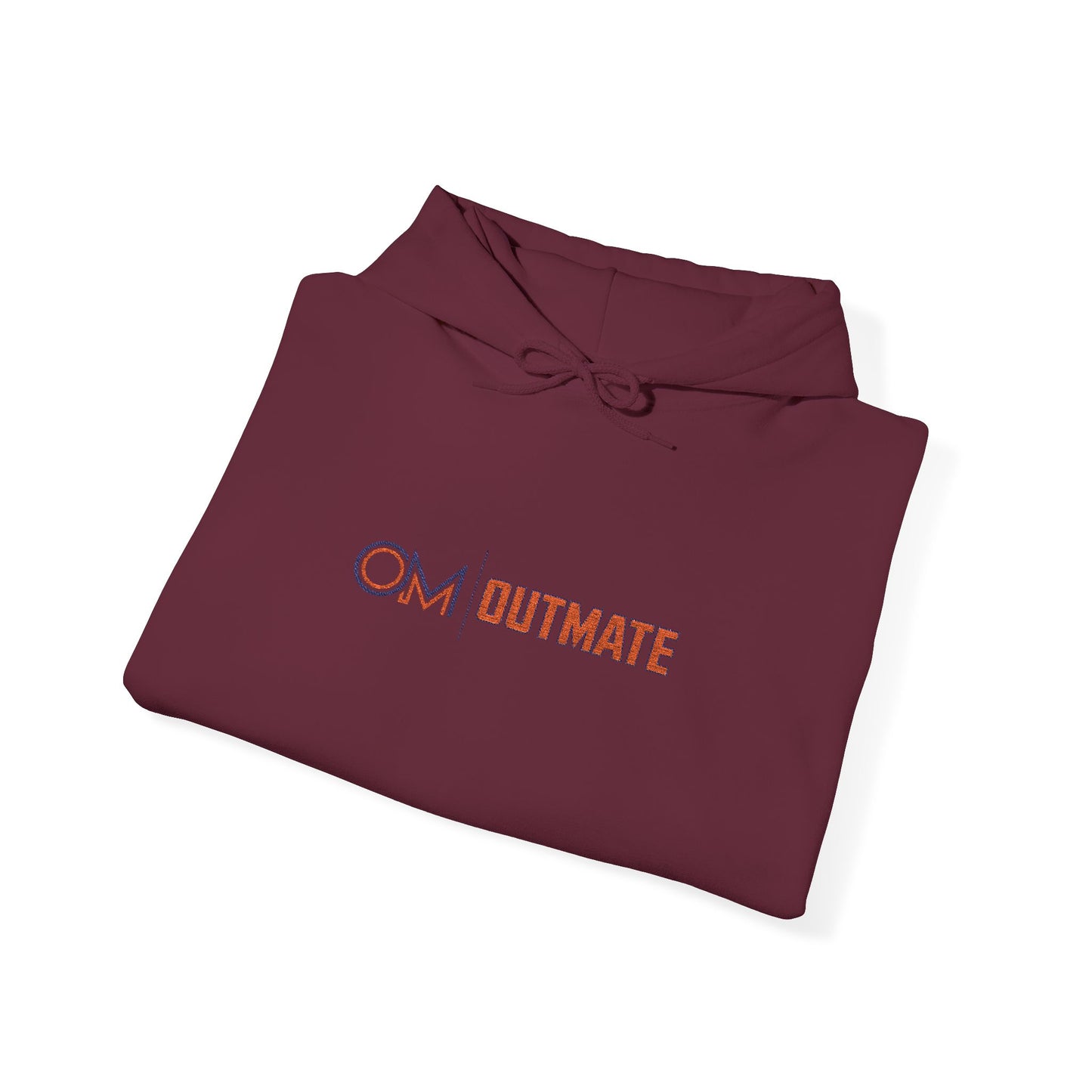 Outmate Unisex Multi Logo Embroidered Hoodie — Cozy Pullover