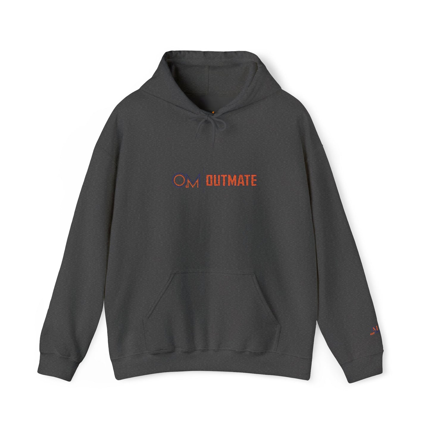 Outmate Unisex Multi Logo Embroidered Hoodie — Cozy Pullover