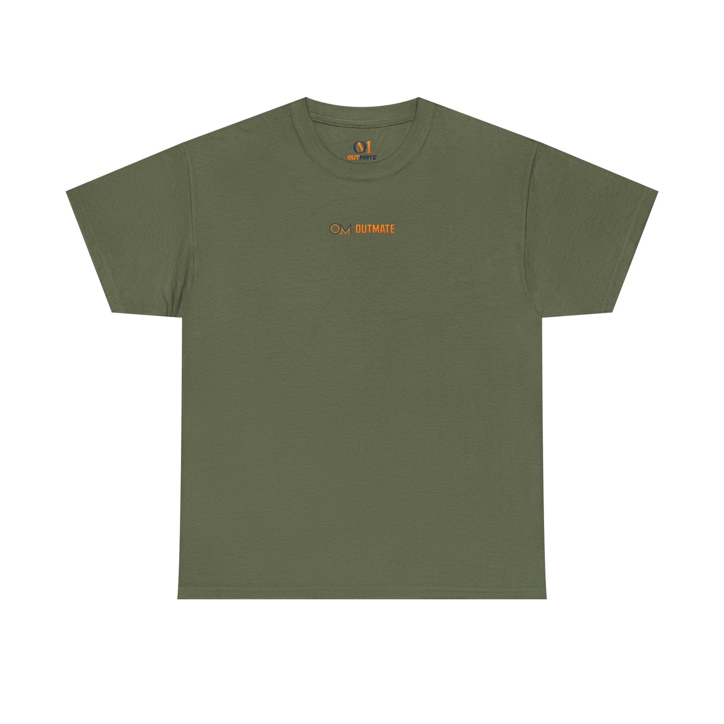 Minimalist 'Out' Logo Tee — Black Graphic Cotton T-Shirt