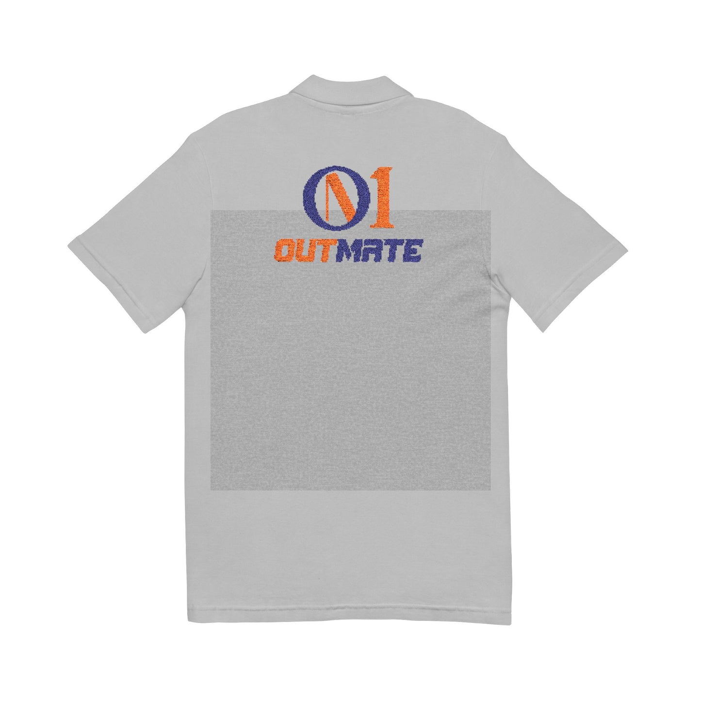 'Outmate' Embroidered multi Logo Polo Shirt