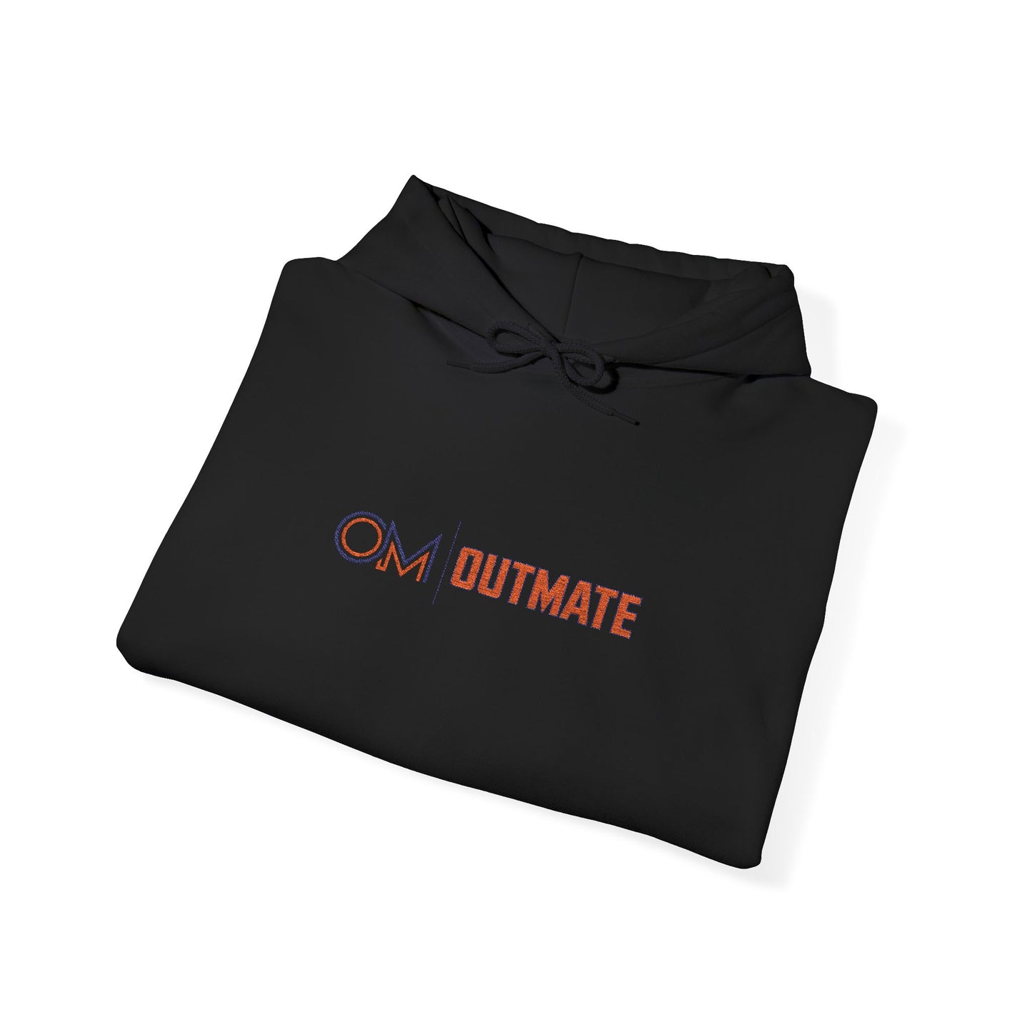 Outmate Unisex Multi Logo Embroidered Hoodie — Cozy Pullover