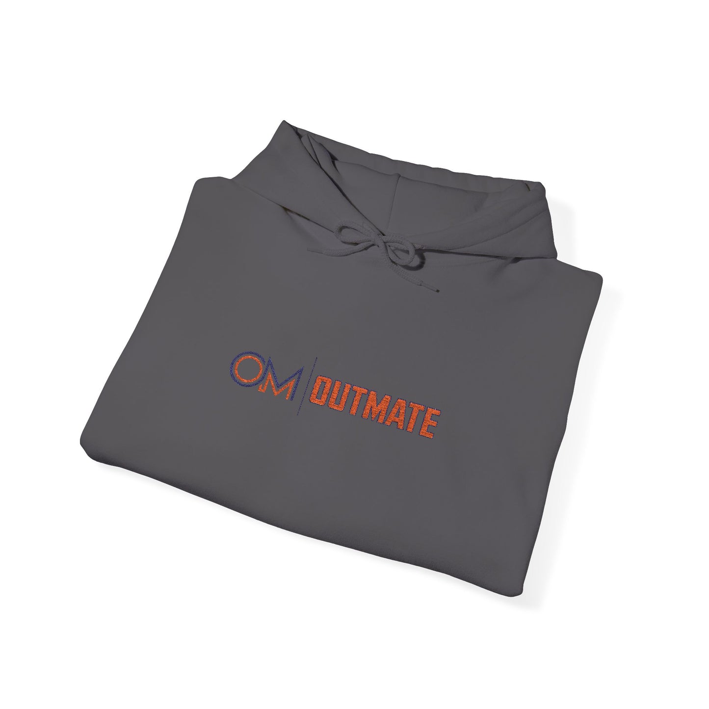 Outmate Unisex Multi Logo Embroidered Hoodie — Cozy Pullover