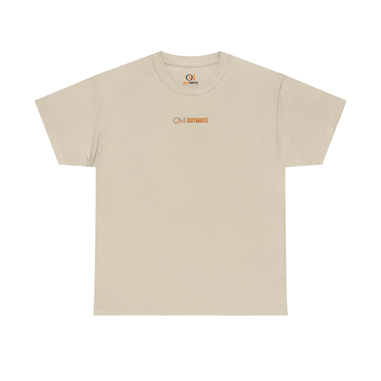 Minimalist 'Out' Logo Tee — Black Graphic Cotton T-Shirt