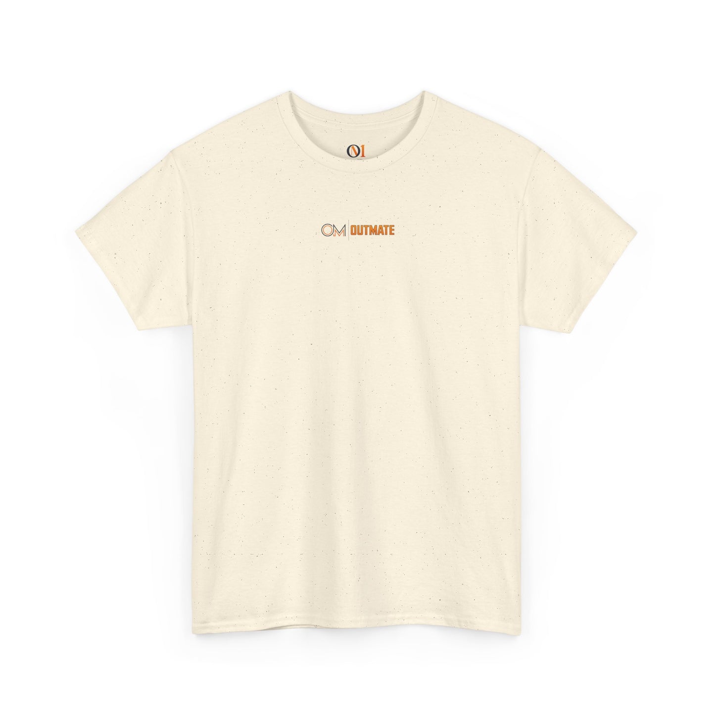 Minimalist 'Out' Logo Tee — Black Graphic Cotton T-Shirt