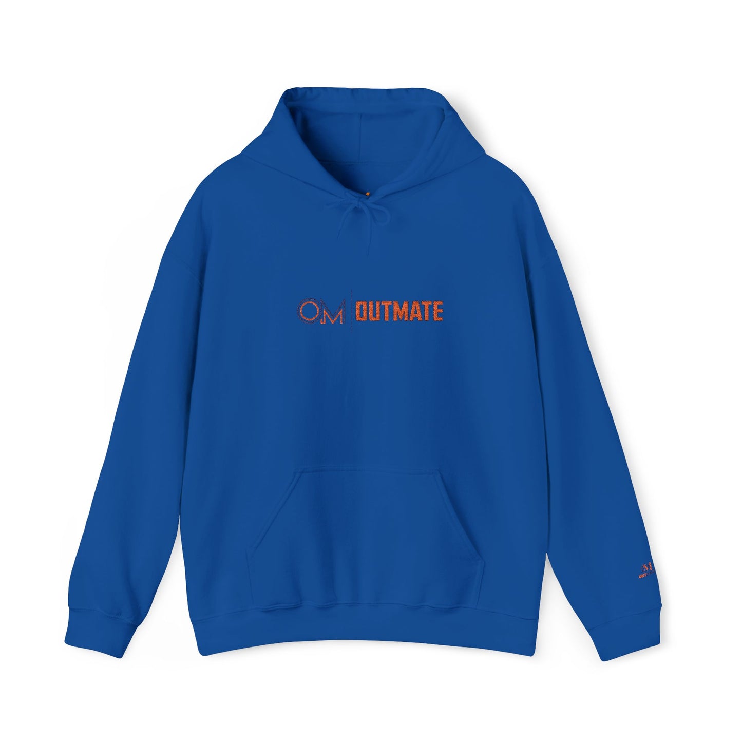 Outmate Unisex Multi Logo Embroidered Hoodie — Cozy Pullover