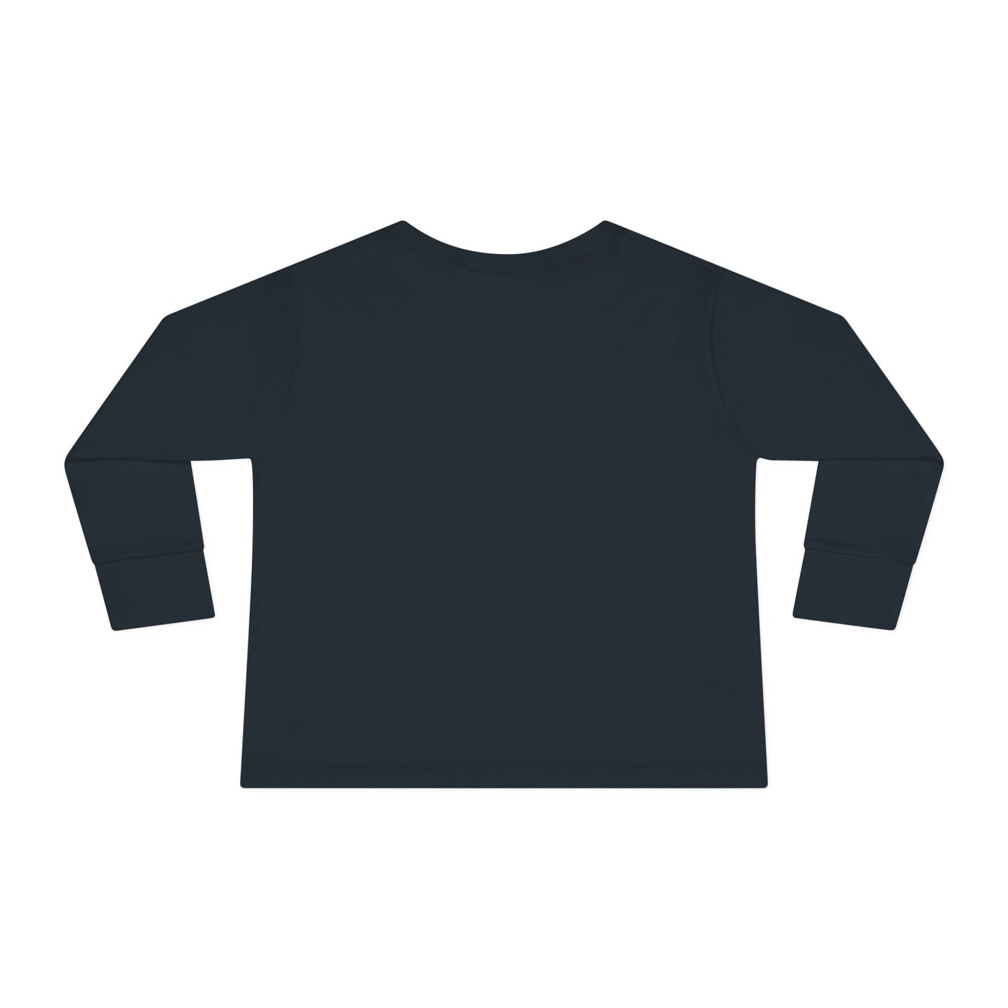 Toddler Long Sleeve Tee — ‘Outmate’ Logo Graphic Kids Shirt
