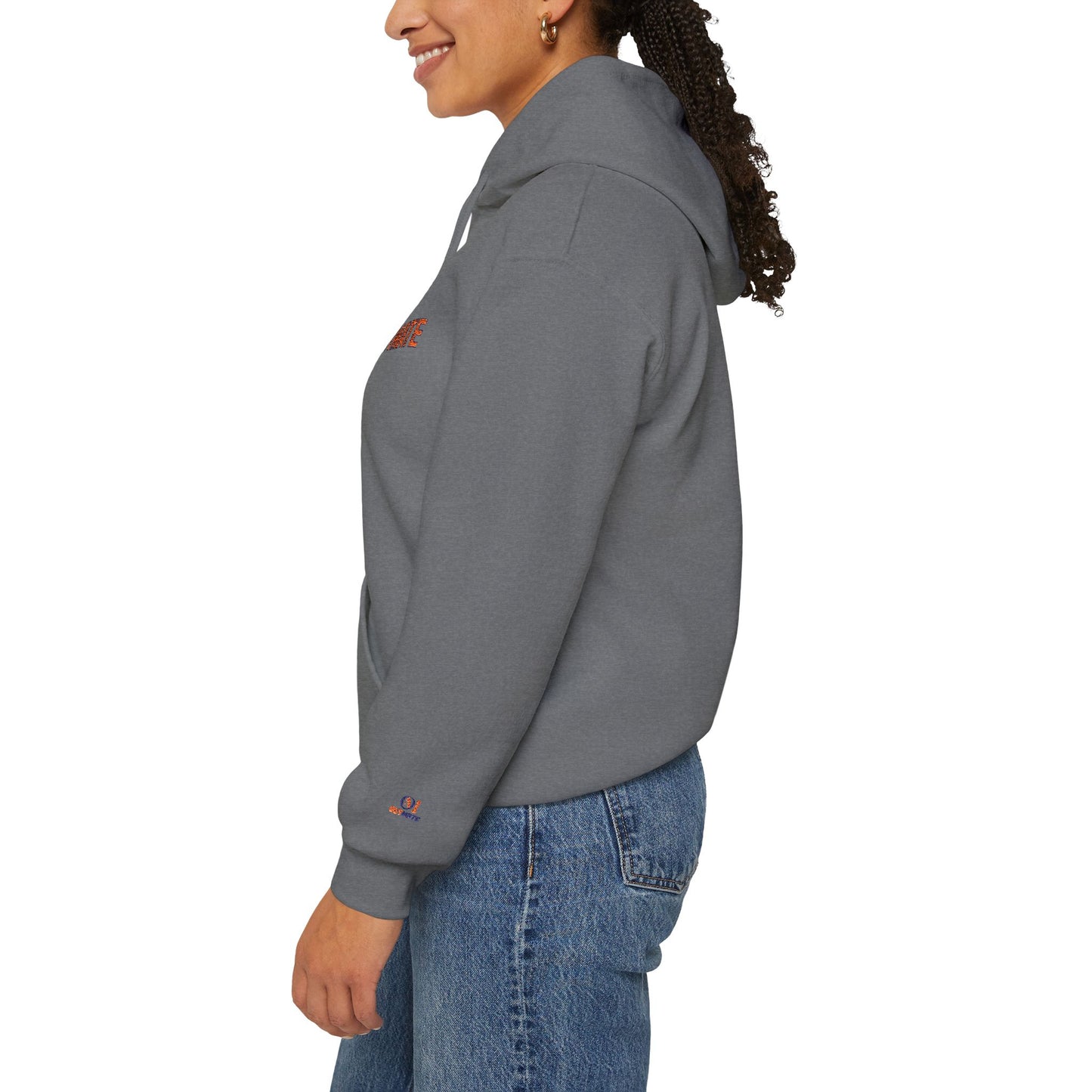 Outmate Unisex Multi Logo Embroidered Hoodie — Cozy Pullover