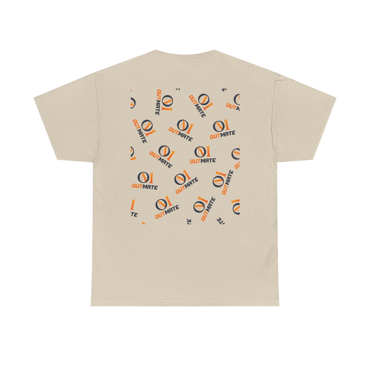 Minimalist 'Out' Logo Tee — Black Graphic Cotton T-Shirt