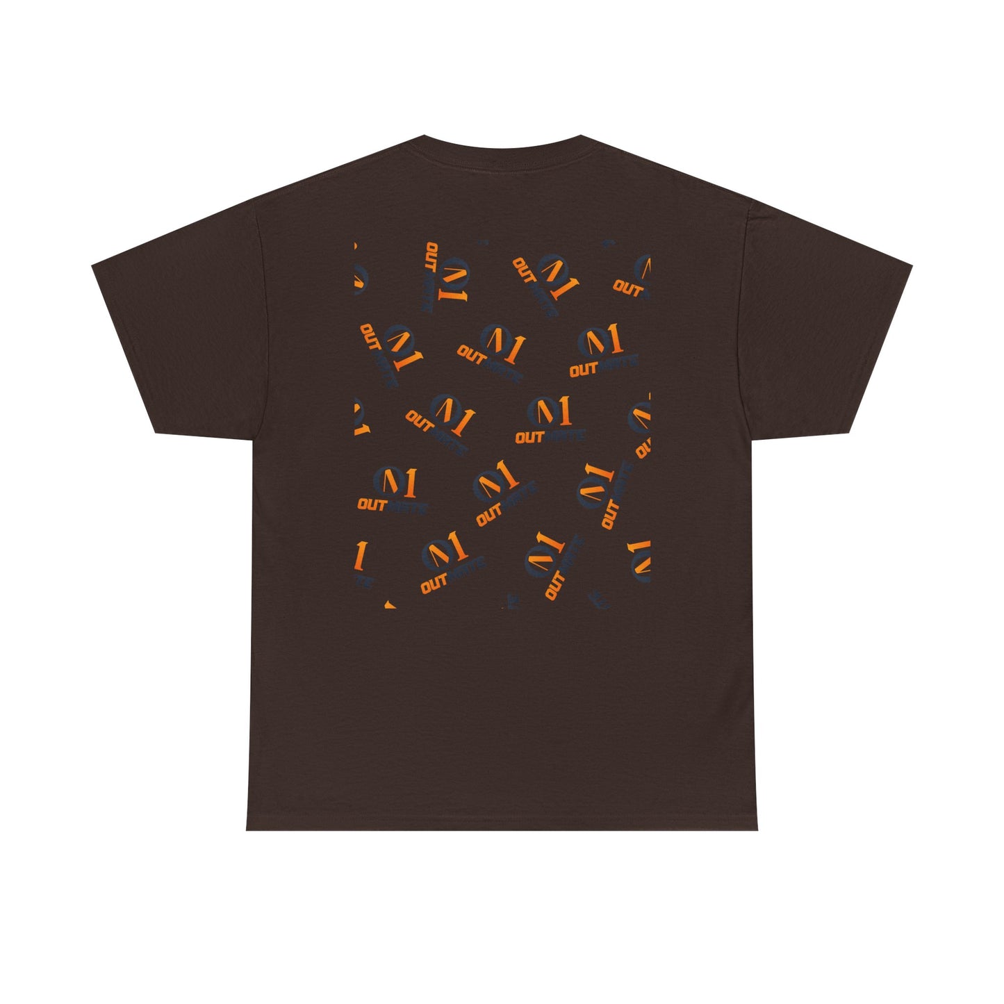 Minimalist 'Out' Logo Tee — Black Graphic Cotton T-Shirt