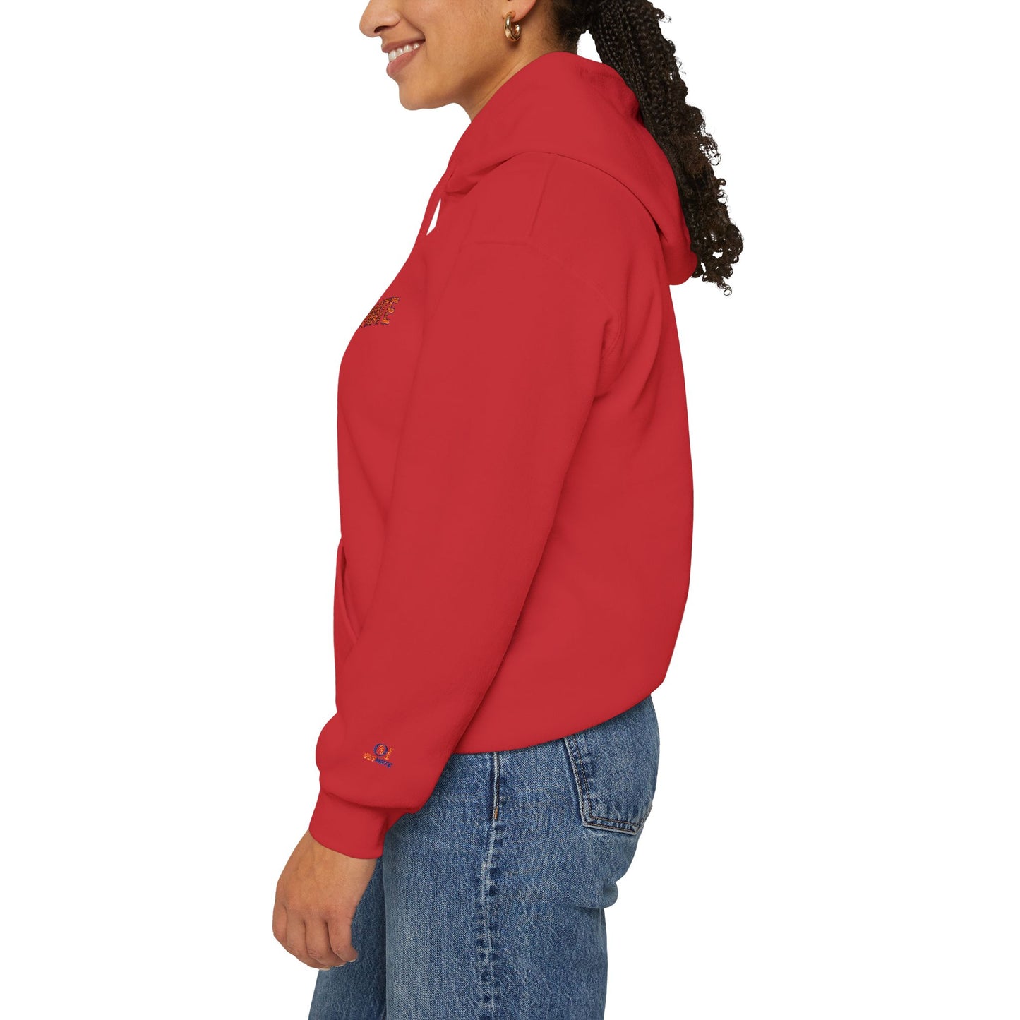 Outmate Unisex Multi Logo Embroidered Hoodie — Cozy Pullover