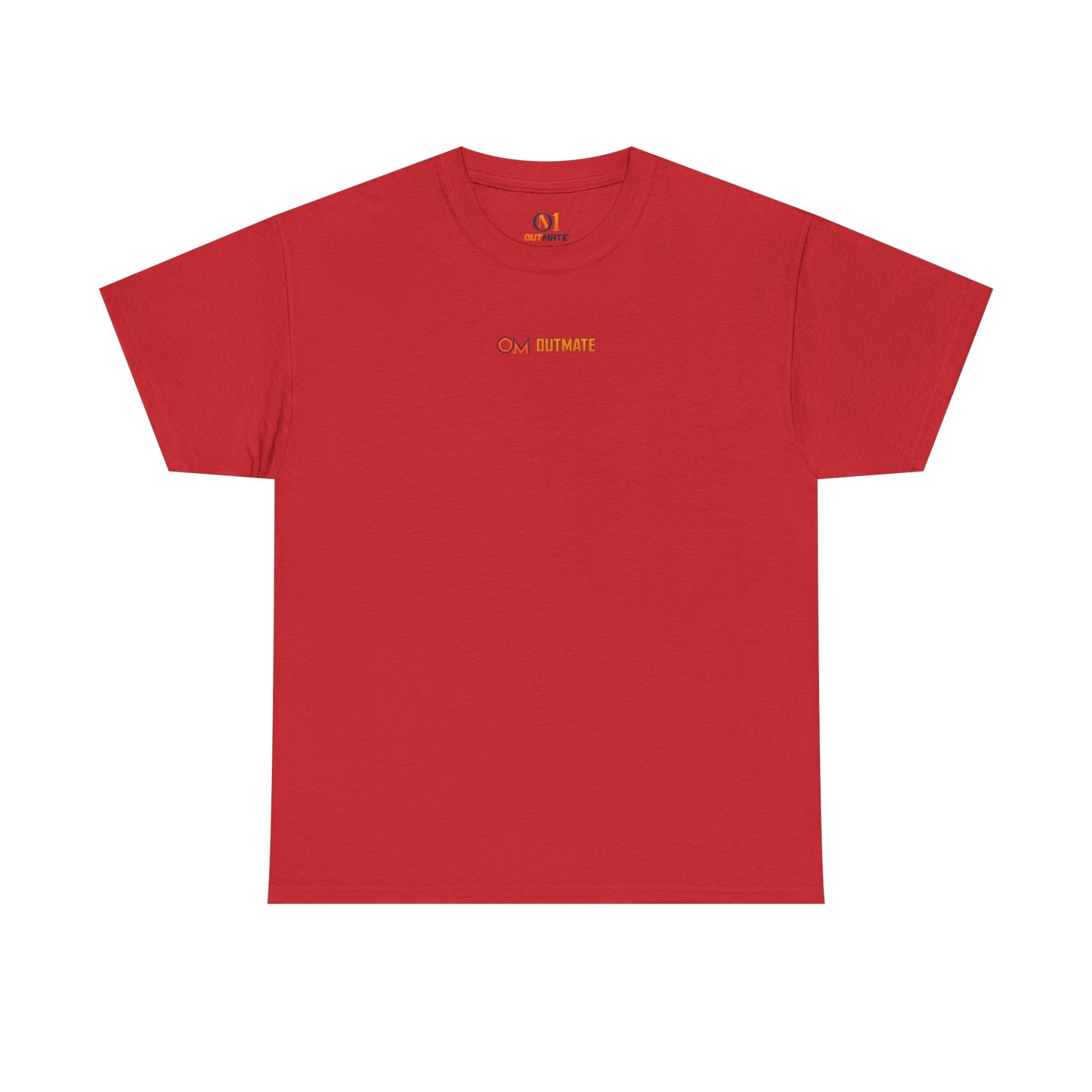 Minimalist 'Out' Logo Tee — Black Graphic Cotton T-Shirt