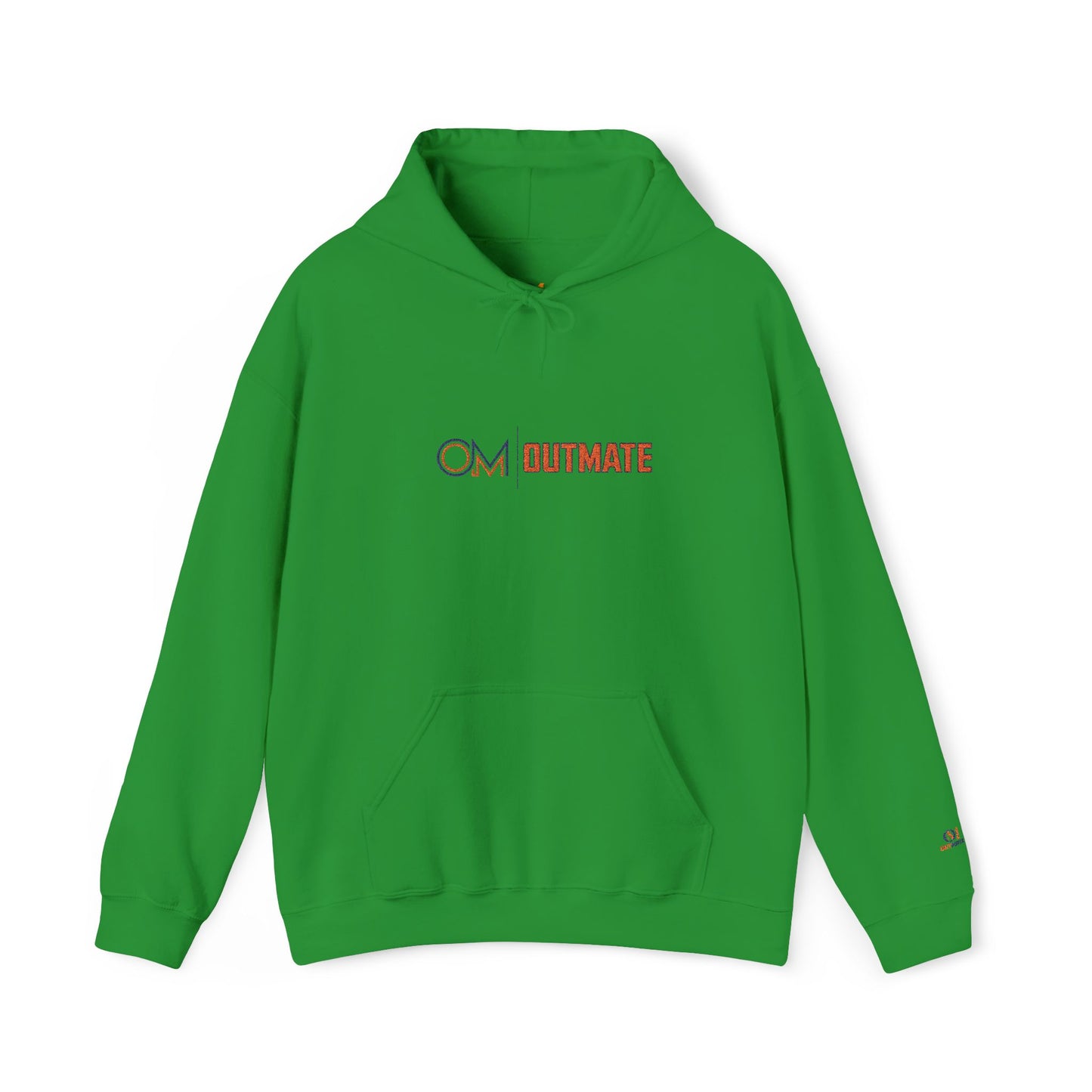 Outmate Unisex Multi Logo Embroidered Hoodie — Cozy Pullover