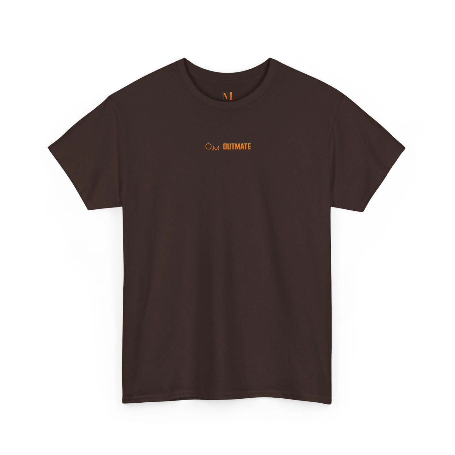 Minimalist 'Out' Logo Tee — Black Graphic Cotton T-Shirt