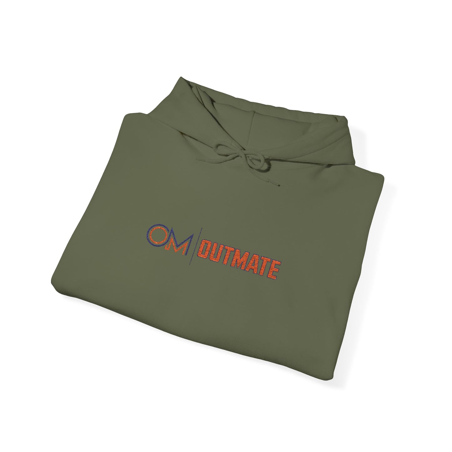 Outmate Unisex Multi Logo Embroidered Hoodie — Cozy Pullover