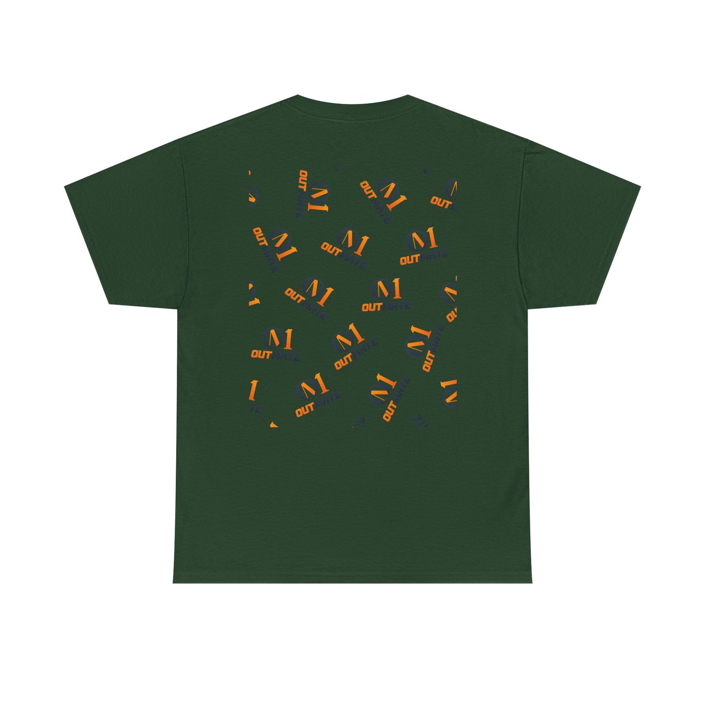 Minimalist 'Out' Logo Tee — Black Graphic Cotton T-Shirt