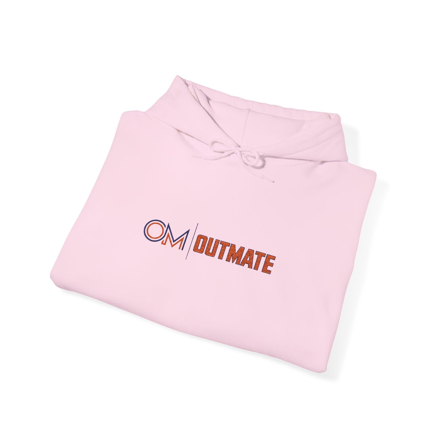 Outmate Unisex Multi Logo Embroidered Hoodie — Cozy Pullover