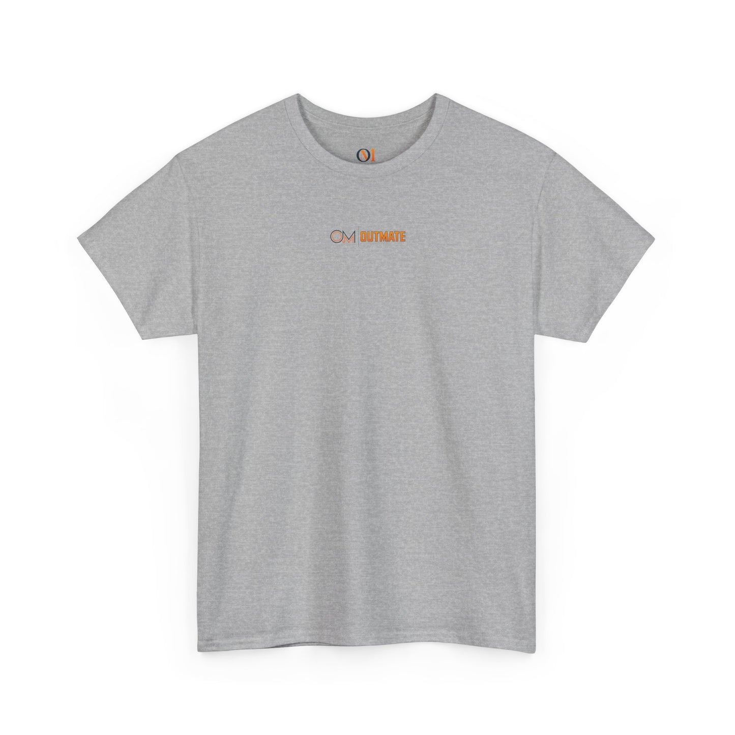 Minimalist 'Out' Logo Tee — Black Graphic Cotton T-Shirt
