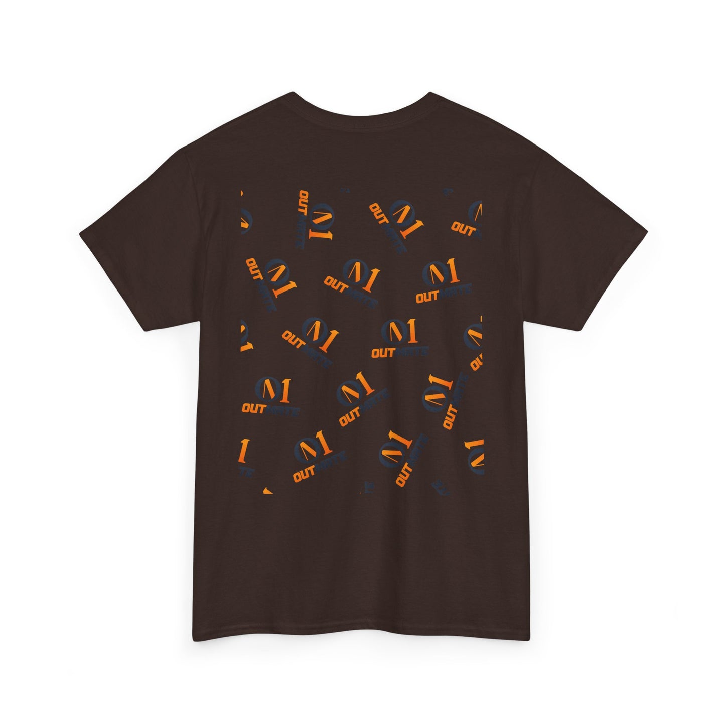 Minimalist 'Out' Logo Tee — Black Graphic Cotton T-Shirt