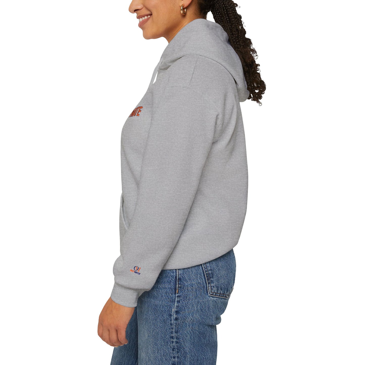 Outmate Unisex Multi Logo Embroidered Hoodie — Cozy Pullover