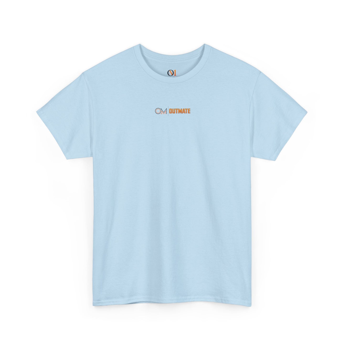 Minimalist 'Out' Logo Tee — Black Graphic Cotton T-Shirt