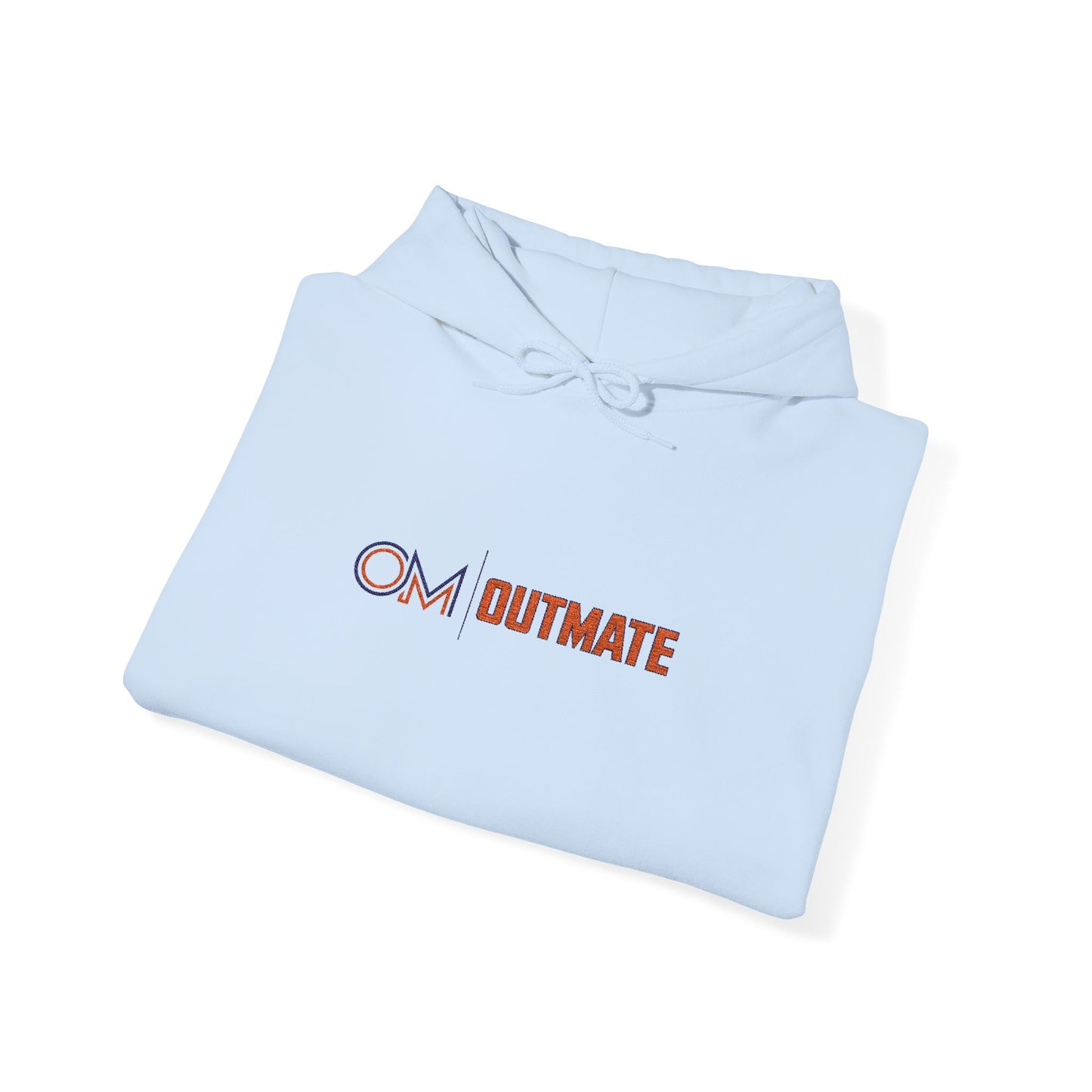 Outmate Unisex Multi Logo Embroidered Hoodie — Cozy Pullover
