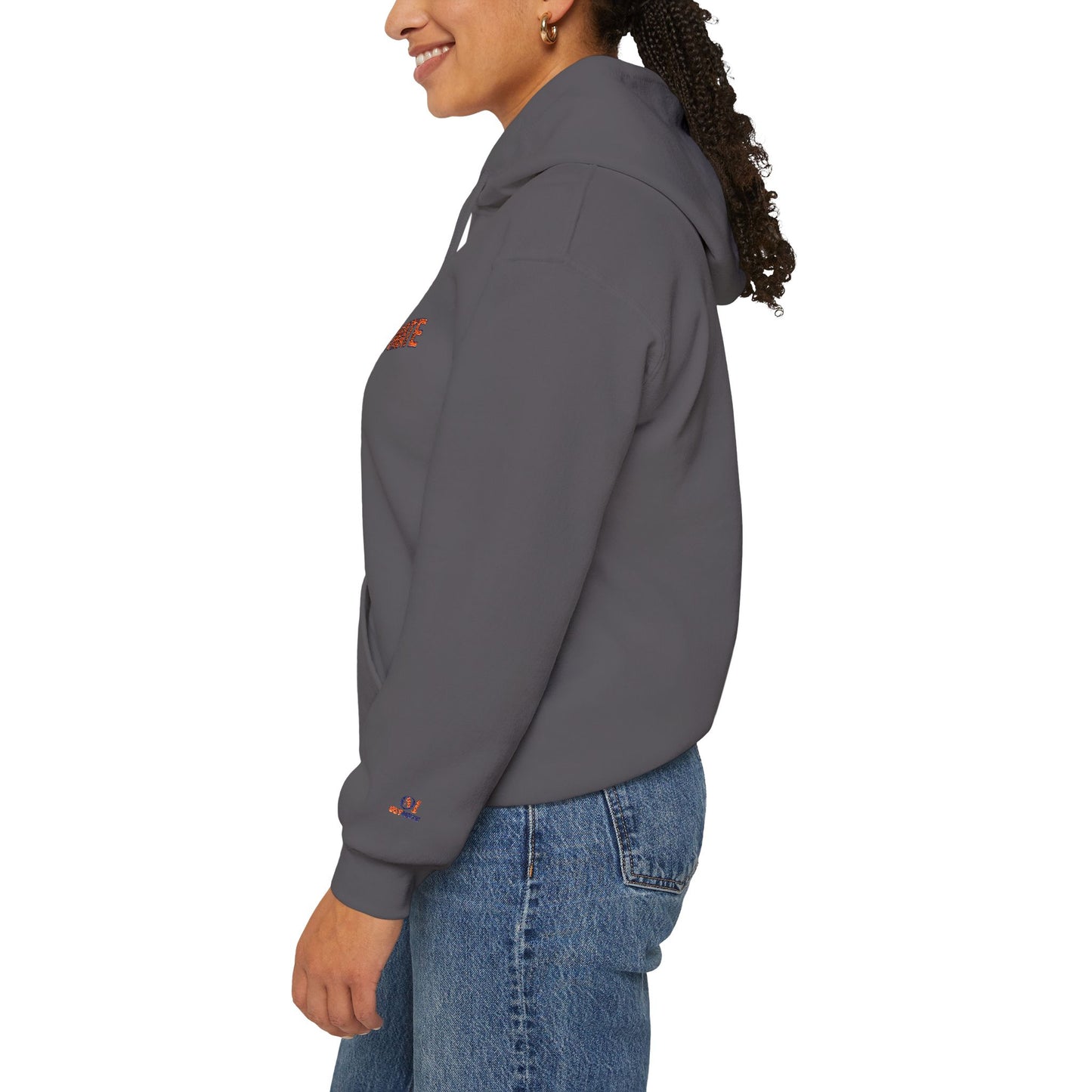 Outmate Unisex Multi Logo Embroidered Hoodie — Cozy Pullover