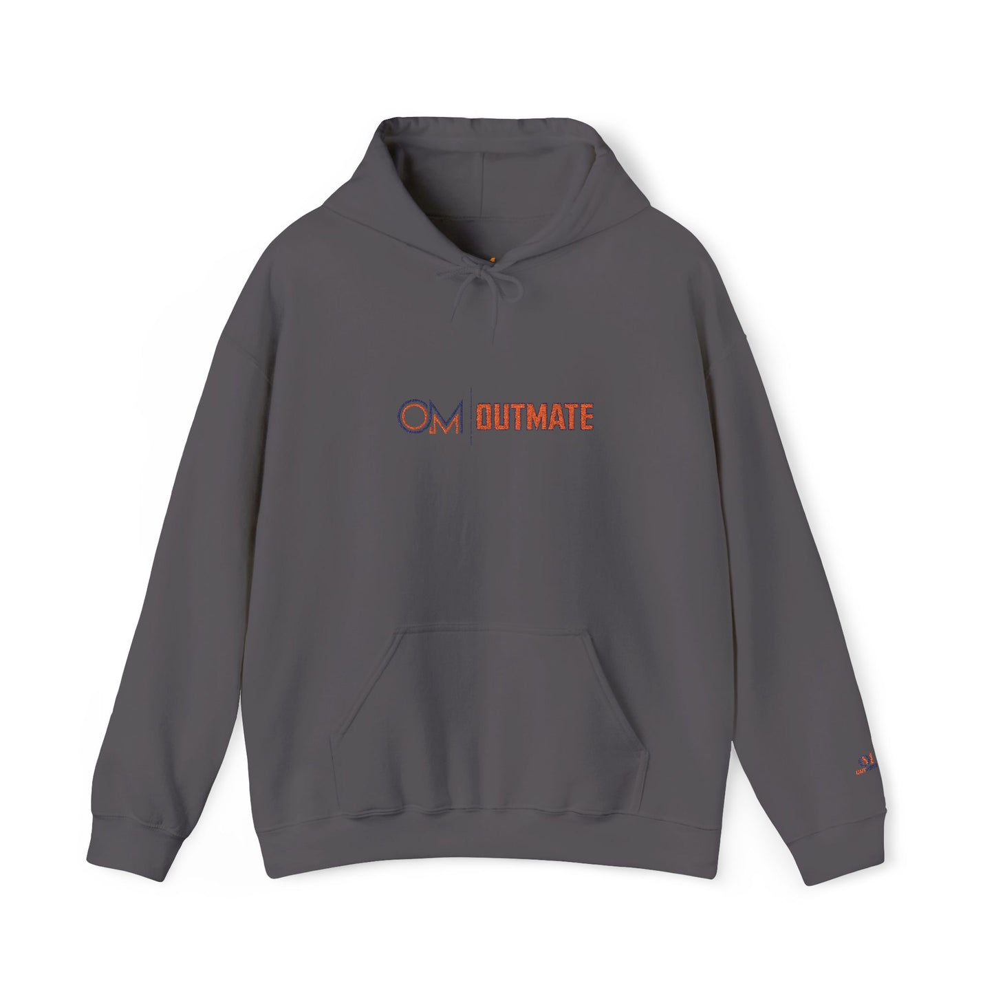 Outmate Unisex Multi Logo Embroidered Hoodie — Cozy Pullover