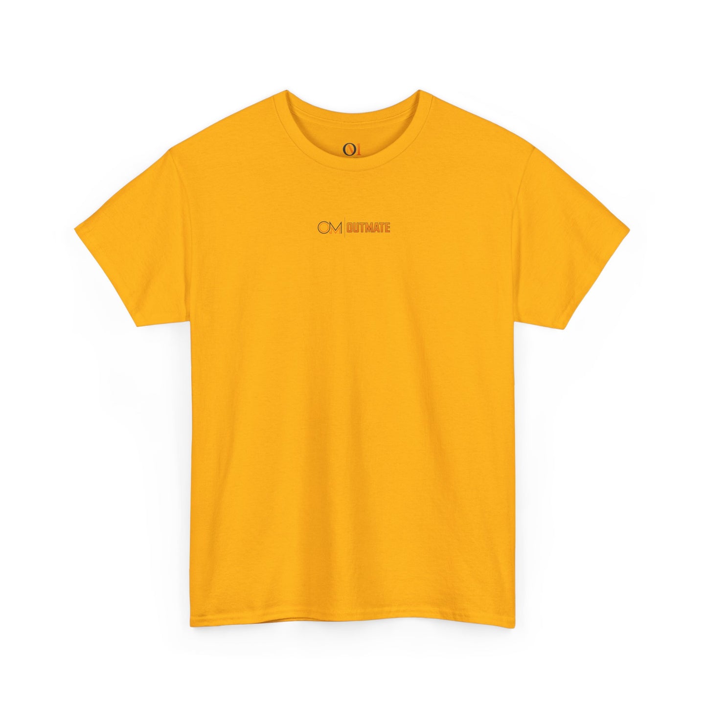 Minimalist 'Out' Logo Tee — Black Graphic Cotton T-Shirt