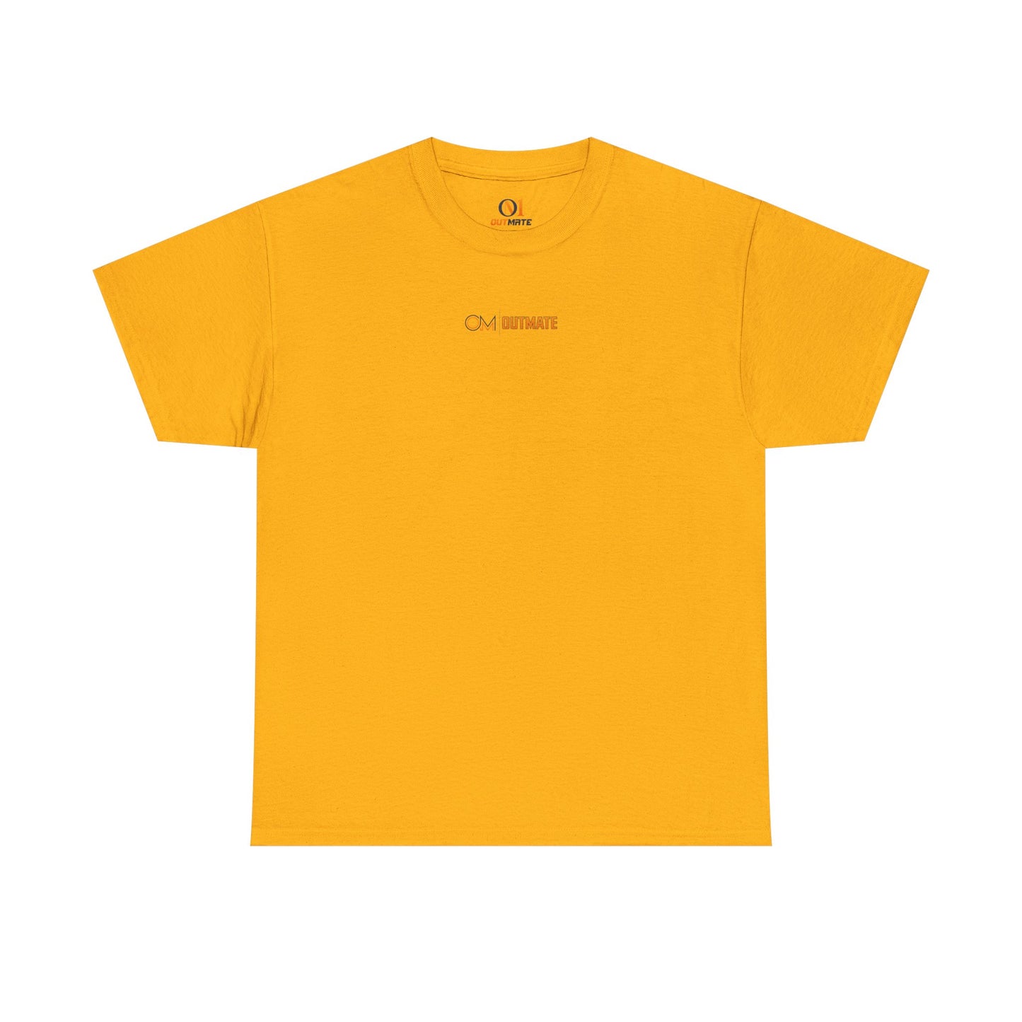 Minimalist 'Out' Logo Tee — Black Graphic Cotton T-Shirt