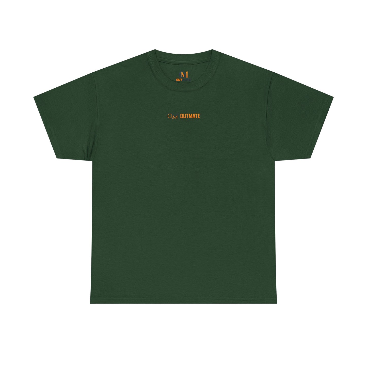 Minimalist 'Out' Logo Tee — Black Graphic Cotton T-Shirt