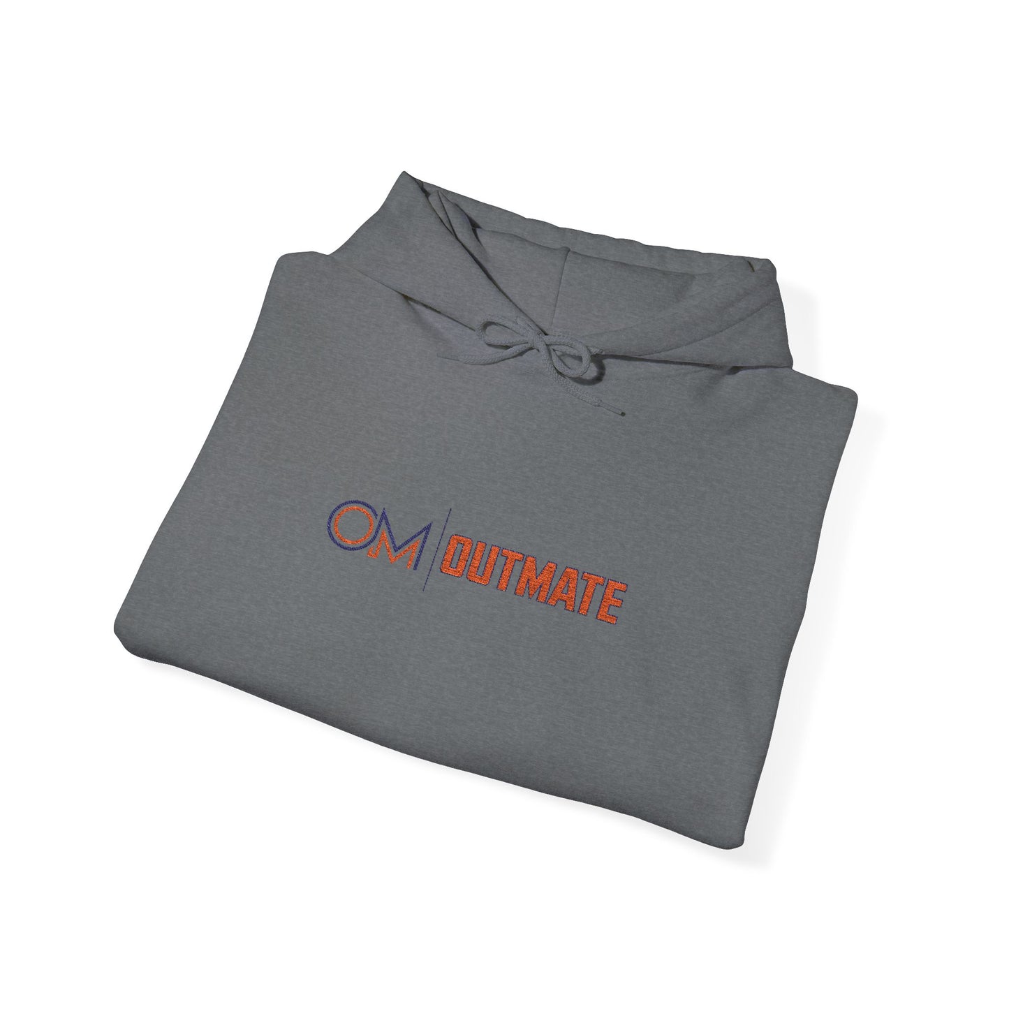 Outmate Unisex Multi Logo Embroidered Hoodie — Cozy Pullover
