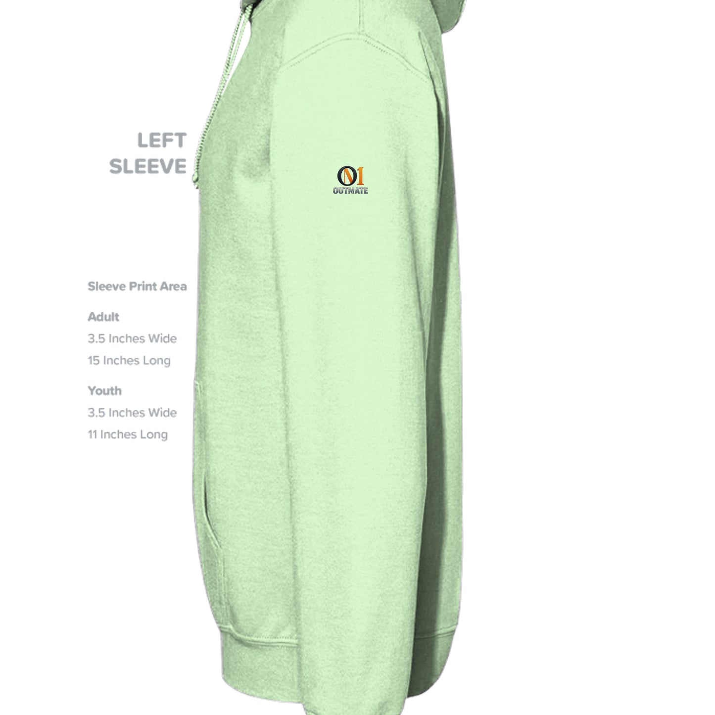 Mint Green - G185 - SLEEVE_LEFT