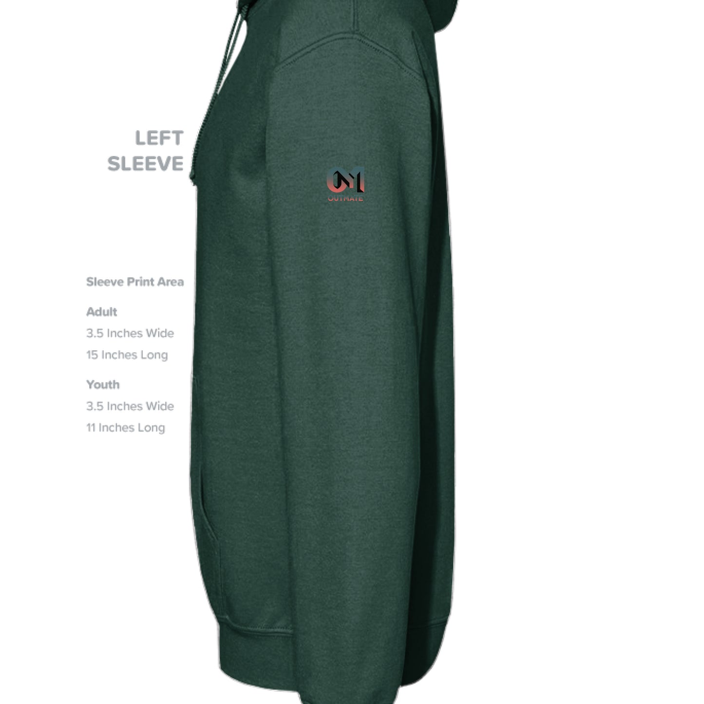 FOREST GREEN - SLEEVE_LEFT