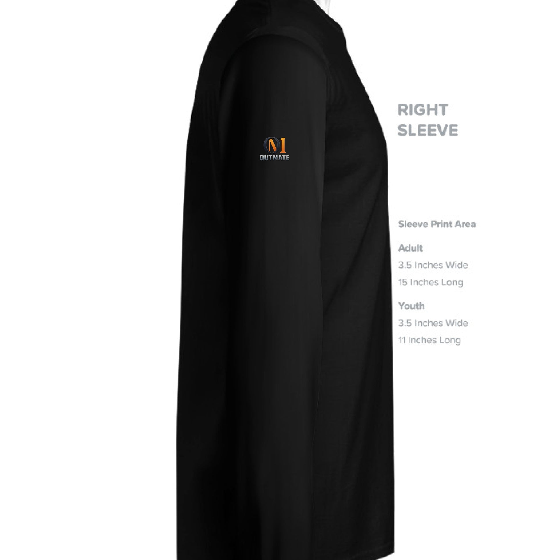 SOLID BLK BLEND - SLEEVE_RIGHT