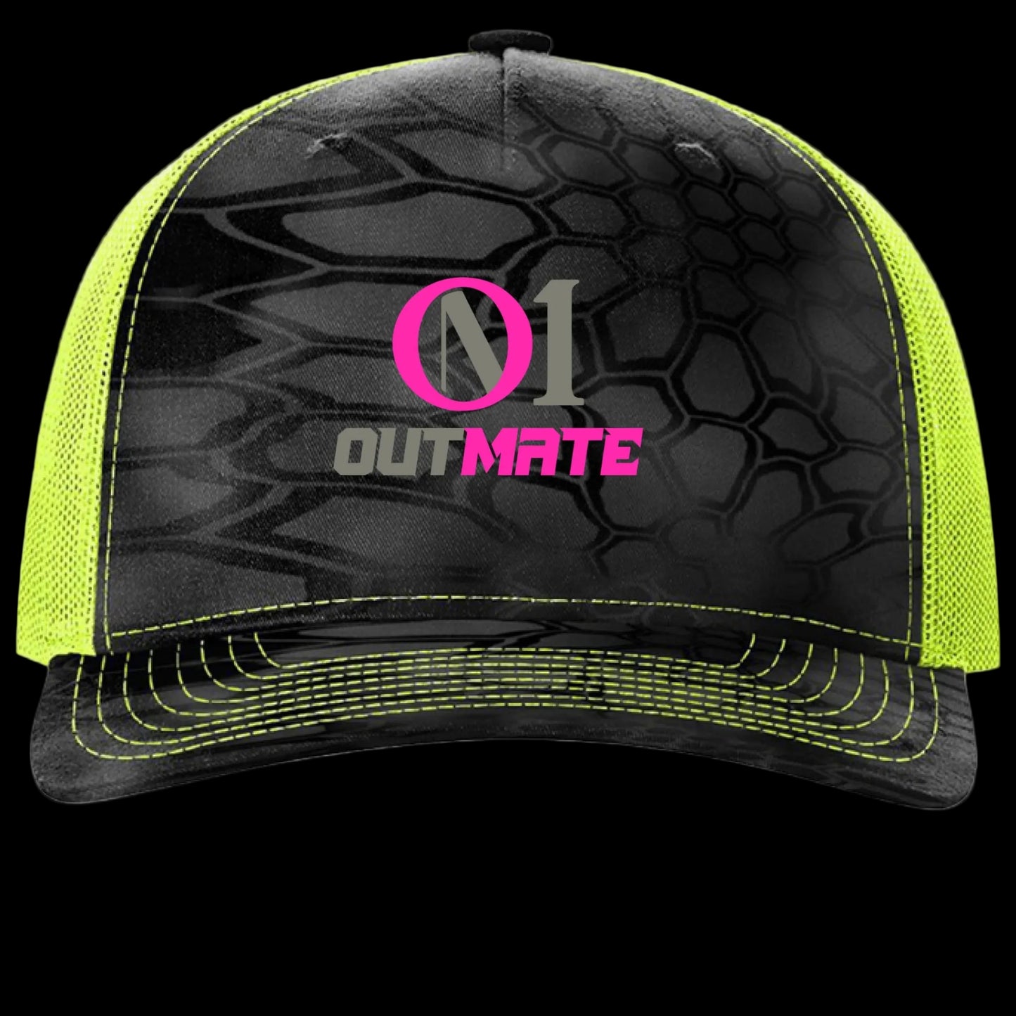 Kryptek Typhon/ Neon Yellow - FRONT